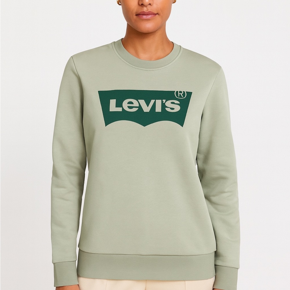 Levi's Sage Green Crew Neck Sweater